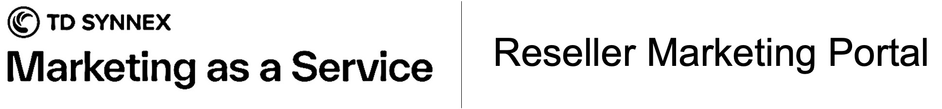 TD SYNNEX Reseller Marketing Portal
